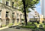 VIKTORGASSE, TERRASSENHIT, 77 m2 Dachgeschoß mit 55 m2 Terrasse, 2 Zimmer, Wohnküche, Wannenbad, Parketten, U1-Nähe