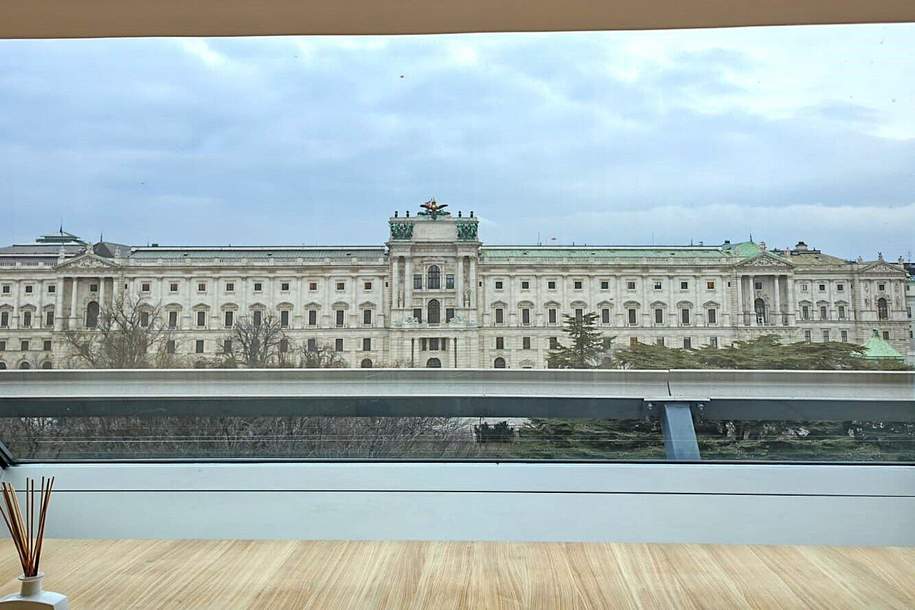 Möbliertes Luxuspenthouse mit Garage und Blick auf die Hofburg, Wohnung-kauf, 1010 Wien 1., Innere Stadt