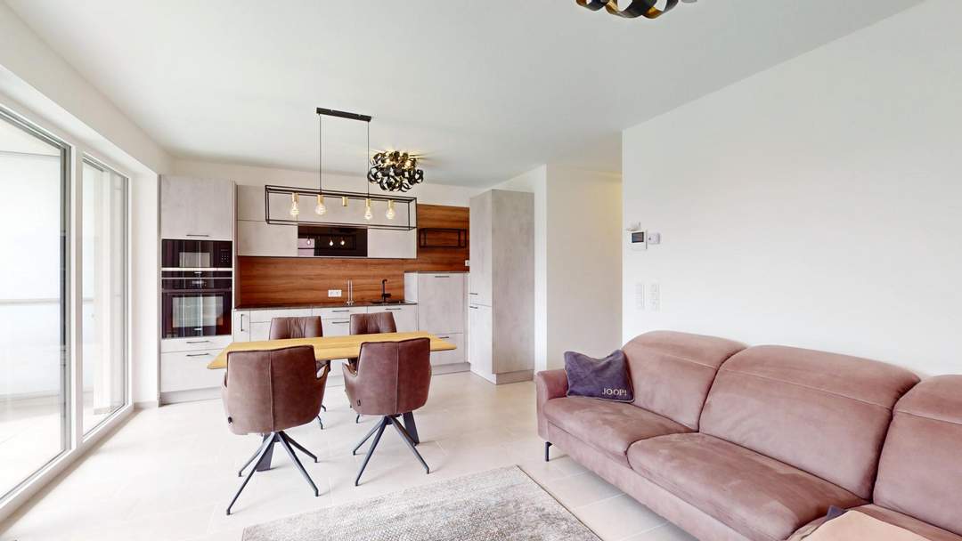 Lichtdurchflutete Neubauwohnung mit Stil und Komfort - hoher Grad an Barrierefreit