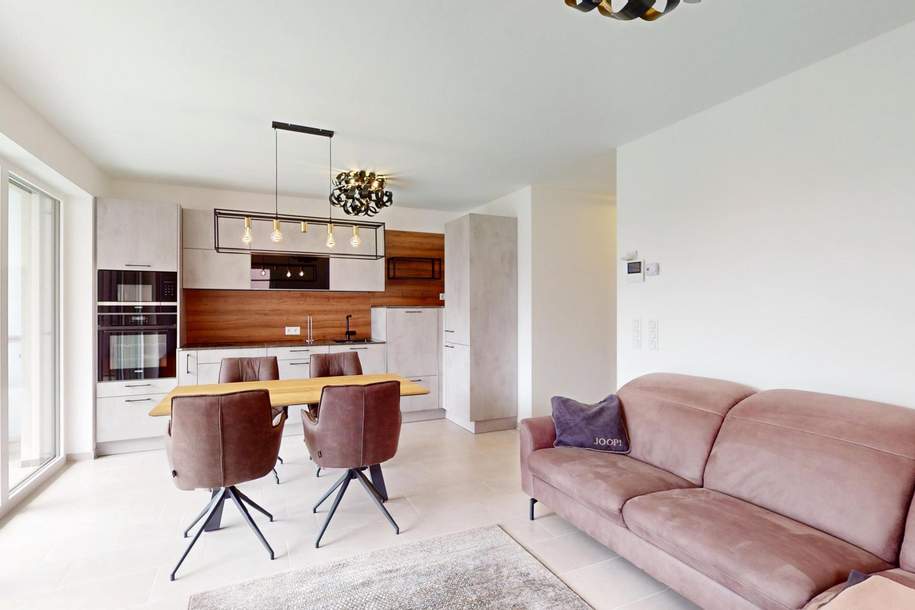 Lichtdurchflutete Neubauwohnung mit Stil und Komfort - hoher Grad an Barrierefreit, Wohnung-kauf, 367.000,€, 4020 Linz(Stadt)