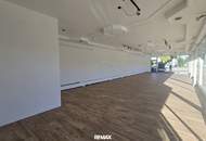 Gepflegtes Geschäftslokal 126 m² mit großer Glasfront in bester Auto-Frequenzlage von Leibnitz Miete € 1184,- + Mwst + BK