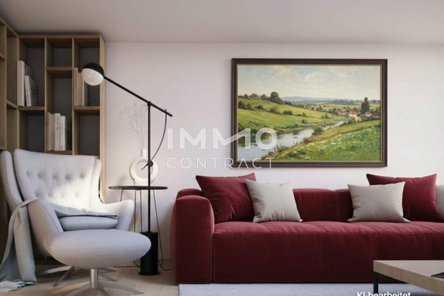 Provisionsfrei - Ihr grüner Lifestyle in toller Lage / 2-Zimmer Wohnung, Wohnung-kauf, 207.705,€, 4030 Linz(Stadt)