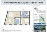Großzügige, sonnige 2 Zi NB - Nahe U6 Am Schöpfwerk!