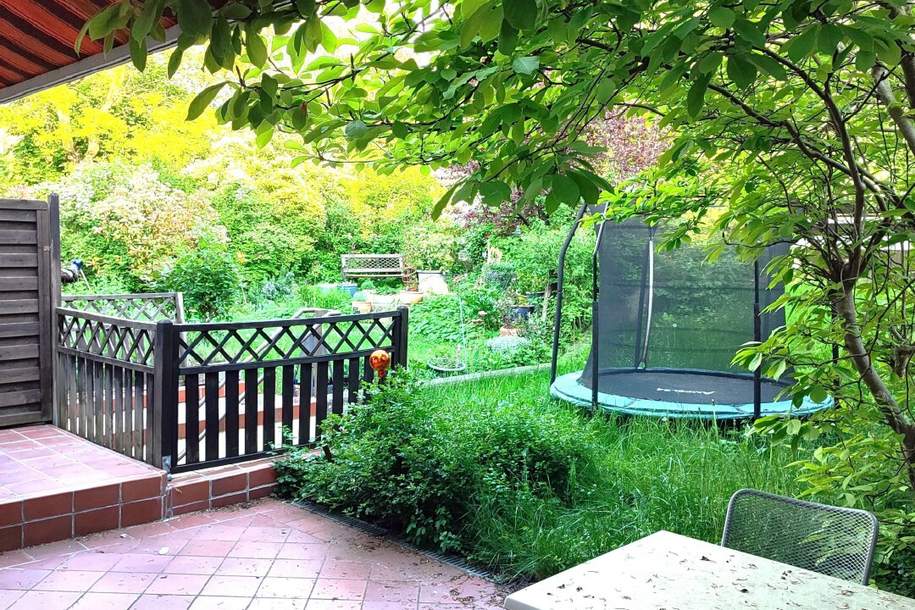 Sonniges Reihenhaus in Perchtoldsdorf: 4,5 Zimmer, Sauna, Garten, Balkone und Garage!, Haus-kauf, 2380 Mödling
