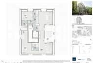 Graz-Geidorf: Spektakulärer Penthouse-Erstbezug mit privatem Lift-Exit, Sonnenterrasse, High-End-Austattung, Fischgrätparkett &amp; Fußbodenkühlung | Provisionsfrei