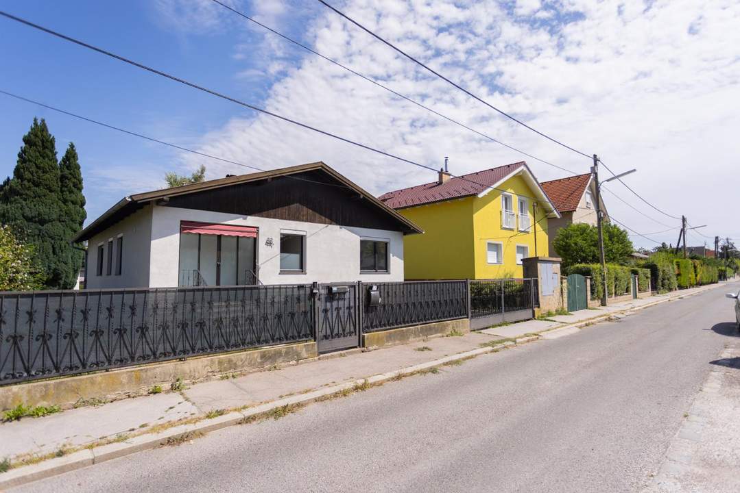 Bungalow auf großzügigen Eigengrund im 21. Wiener Bezirk