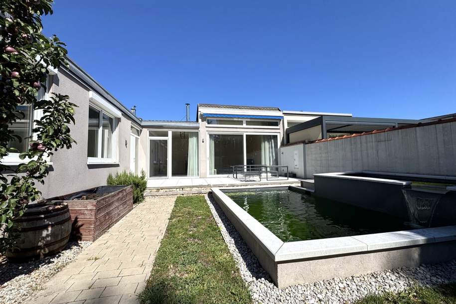 Bungalow mit Randlage an der Wienerbruckstraße - ca. 244 m² Eigengrund | 4 Zimmer | BIOTOP | 2019 renoviert, Haus-kauf, 595.000,€, 2344 Mödling