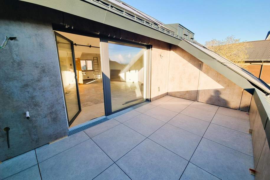 ERSTBEZUG | Exklusives Penthouse mit 4 Zimmern &amp; sonniger Terrasse, Wohnung-miete, 2.542,00,€, 5205 Salzburg-Umgebung