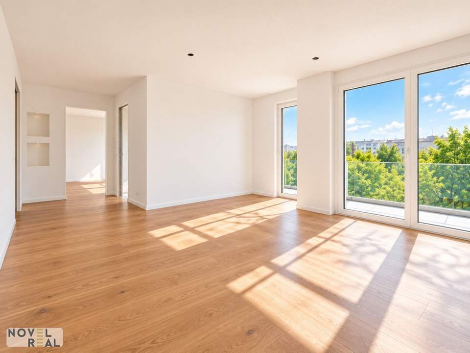 SOFORT SICHERN: Preisvorteile bei Kauf | MODERNE WOHNUNG MIT BALKON UND PARKBLICK