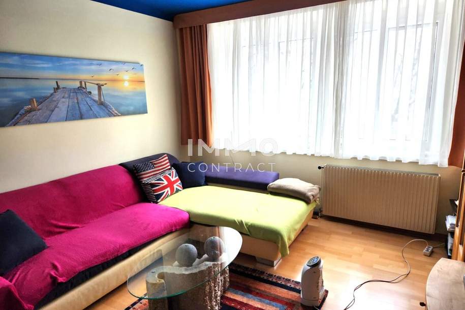 Charmante 2-Zimmer-Wohnung direkt am Wielandpark – mit Stellplatz und Grünblick!, Wohnung-miete, 1.190,00,€, 1100 Wien 10., Favoriten