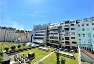 HUMBOLDTGASSE, U1-Nähe, 101 m2 Neubau inkl. 2 Loggien, Wohnküche, 2 Zimmer, Wannenbad, Parketten, Hofruhelage