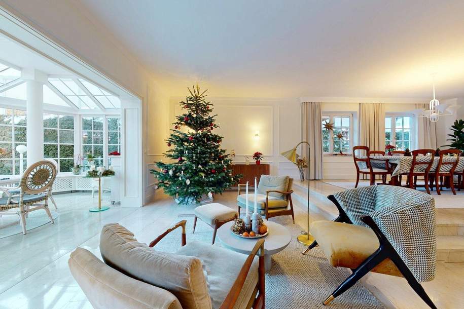 Elegante Villa in idyllischer Wienerwaldlage mit Pool und großem Garten, Haus-miete, 4.999,00,€, 2384 Mödling