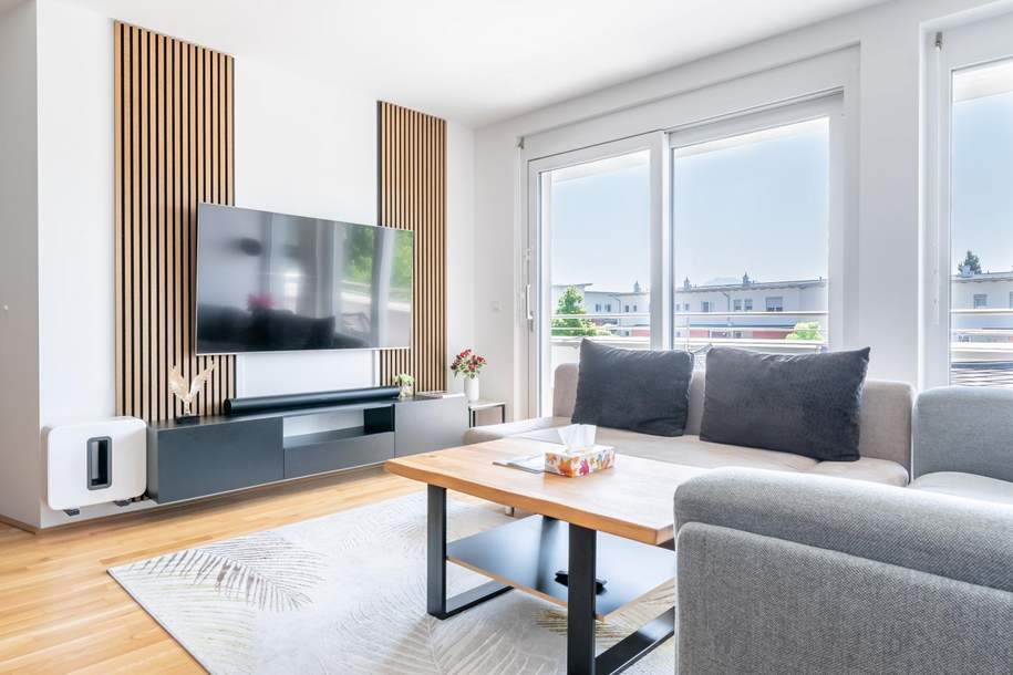 Moderne Wohnqualität am Ortsrand – 4-Zimmer-Wohnung mit Balkon &amp; 2 Tiefgaragenplätze, Wohnung-kauf, 309.000,€, 4800 Vöcklabruck