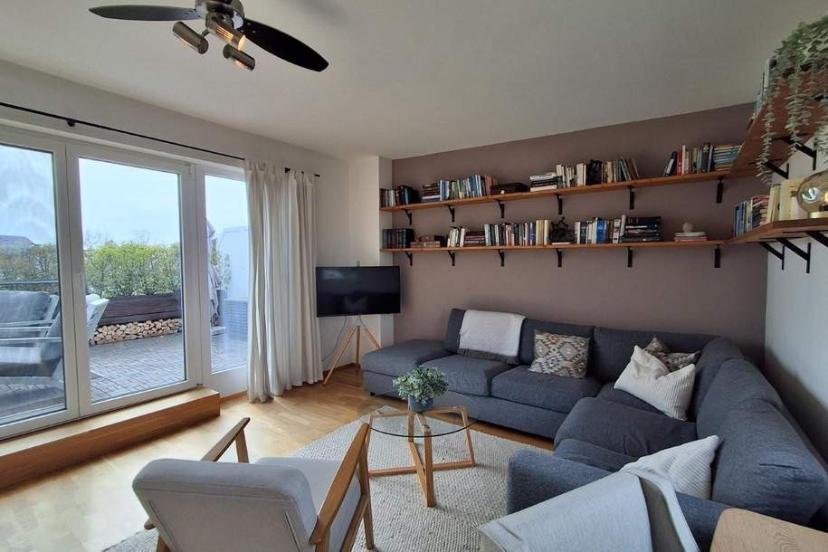 ''Attraktives Reihenhaus mit Garten beim Mühlwasser'', Haus-kauf, 796.000,€, 1220 Wien 22., Donaustadt