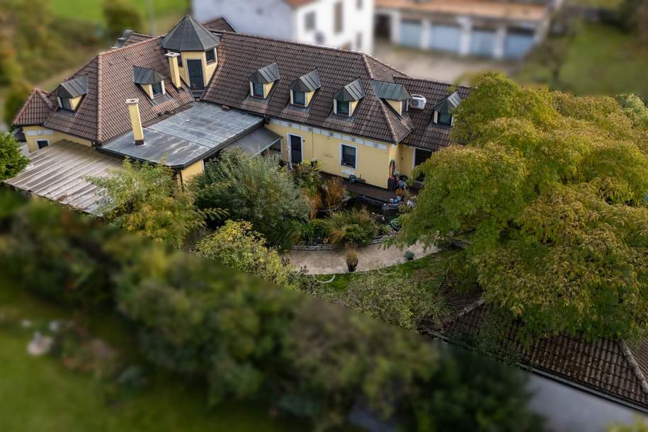 Paradies-Liebhaber aufgepasst! Detailreiches Ein oder Mehrfamilienhaus!, Haus-kauf, 549.000,€, 2114 Korneuburg
