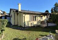 "die Badesaison genießen" Pachtgrund mit Bungalow mit großem Garten und Pool in der Feriensiedlung beim Badeteich Steinbrunn