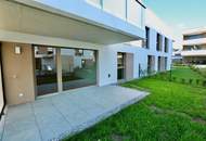 Moderne 2-Zimmer-Gartenwohnung mit Terrasse in einer exklusiven Atmosphäre!