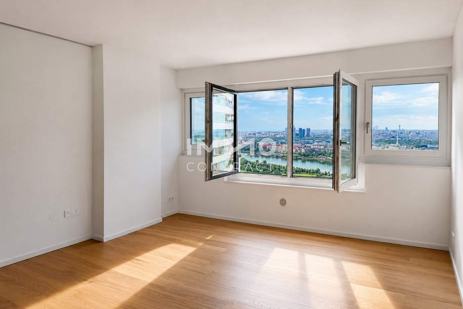 Commission-free - U1 Donauinsel: Danube Luxury: A Rare 151 m² Designer Residence, Wohnung-kauf, 1.250.000,€, 1220 Wien 22., Donaustadt