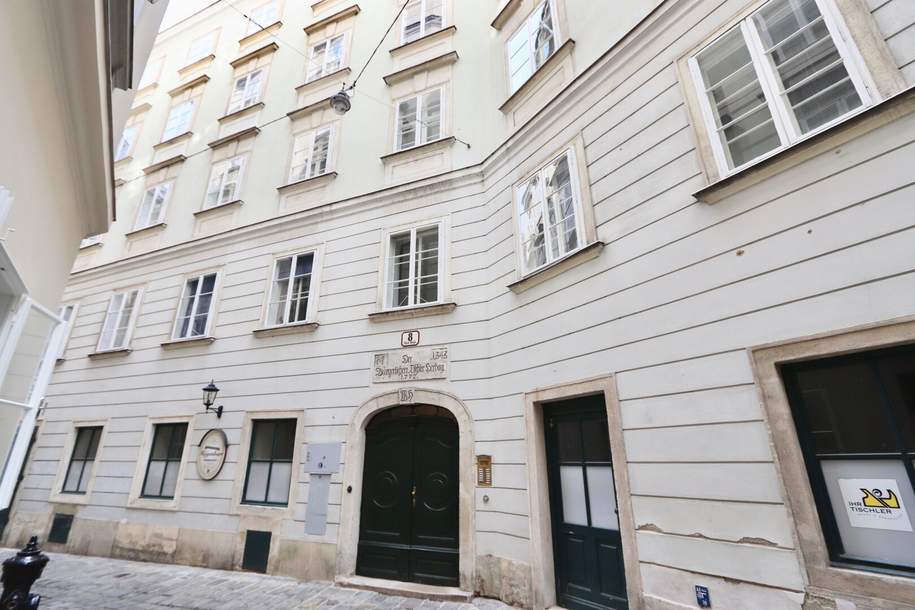 Modernes Wohnen in historischer Biedermeierliegenschaft! Voll möbliertes City-Apartment nächst Kärntner Straße!, Wohnung-miete, 1.744,76,€, 1010 Wien 1., Innere Stadt