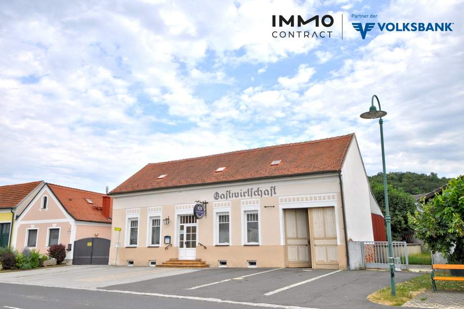 GASTHOF - Restaurant mit Gastgarten im Innenhof und 5 Gästezimmern, Gewerbeobjekt-kauf, 438.000,€, 7473 Oberwart