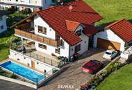 Modernes Einfamilienhaus mit Einliegerwohnung, Pool &amp; hochwertiger Ausstattung in Eggelsberg nahe Salzburg