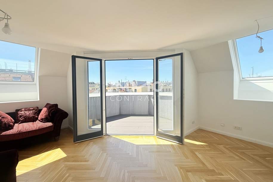 Wiener Rose - Exklusive Dachgeschoß-Maisonette - 4 Zimmer Erstbezug, Wohnung-kauf, 969.000,€, 1170 Wien 17., Hernals
