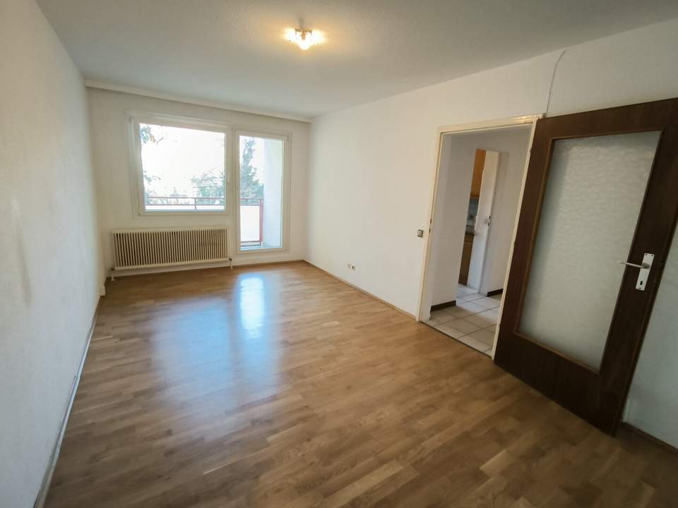 Balkonwohnung - mit Grünblick und niedrigen Betriebskosten