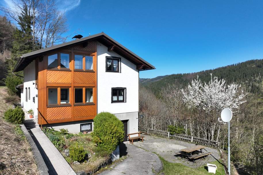 Naturnahes Einfamilienhaus in Puchenstuben, Haus-kauf, 179.000,€, 3214 Scheibbs