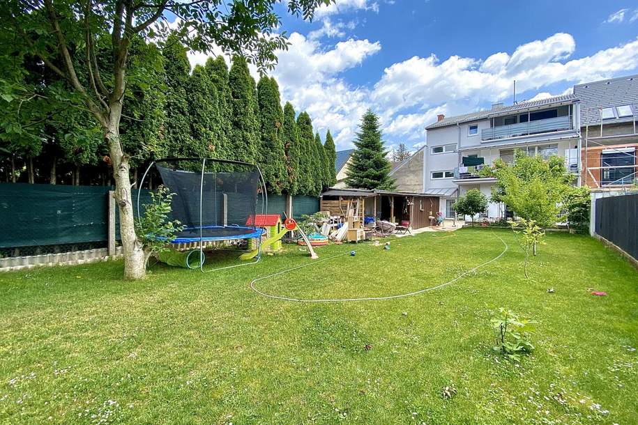 3 getrennte Einheiten I attraktives Wohnhaus mit riesigem Garten I Keller I Zentrumsnähe, Gewerbeobjekt-kauf, 948.000,€, 2000 Korneuburg