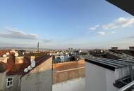 Penthouse über den Dächern Wiens – Maisonette mit Panoramablick in U-Bahn naher Lage! Balkon und Terrasse!