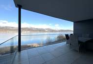 Exklusives 2-Zimmer-Apartment mit traumhaftem Panorama-Seeblick und direktem Seezugang am Wörthersee