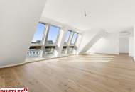 DACHGESCHOSSTRAUM IN TOP-CITYLAGE | PIVATER LIFTAUSSTIEG | FERNBLICK AUS DEM WHIRPOOL GENIEßEN