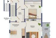 Zum Verkauf steht eine vermietete 3,5-Zimmer-Wohnung mit Loggia und Carport - Hauptplatz Lannach!