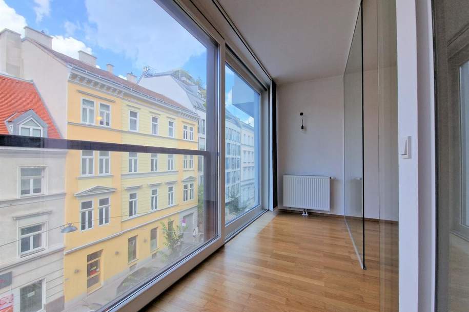 Super-schicke 3-Zimmer Neubauwohnung mit Wintergarten - AB SEPTEMBER!!, Wohnung-miete, 1.595,00,€, 1070 Wien 7., Neubau