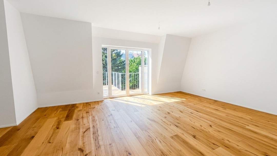 ERSTBEZUG! 3-ZIMMER-WOHNUNG MIT WESTBALKON IM DACHGESCHOSS