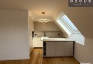 Wohnen mit Glorietteblick – Elegante 2-Zimmer-Dachgeschosswohnung mit zwei Terrassen