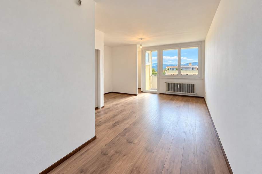 **** Teilsanierte 35,7-m² ruhige Stadtwohnung im 5.OG mit Loggia, Parkplatz und Keller – ideal für Singles, Graz-Pendler und Anleger ****, Wohnung-kauf, 88.000,€, 8051 Graz(Stadt)