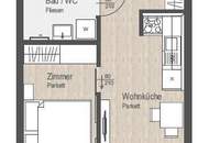 2-ZIMMER | 3. OG | GEMÜTLICHE SINGLE WOHNUNG | NAHE DES TRAISEN-FLUSSES | AB OKTOBER