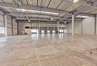 Produktions-/Lagerfläche mit ca. 6.200m² | Höhe ca. 7,60m | Teilflächen ab ca. 1.300m² möglich | Rampen und ebenerdige Einfahrt