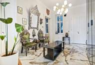 The essence of Vienna - Exklusives Altbaujuwel am Naschmarkt – 167 m² zeitlose Eleganz, kuratierte Designkunst und Blick auf Wiens neuen Naschpark