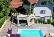 RIESIGER POOLBEREICH MIT AUSBLICK ÜBER GRAZ! Exklusives Einfamilienhaus in Eggenberg mit Pool, XXL-Terrasse &amp; Traumgarten – Ihre private Oase in Graz!