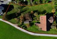 Panoramablick inklusive - Baugrundstück mit Altbestand in schönster Lage