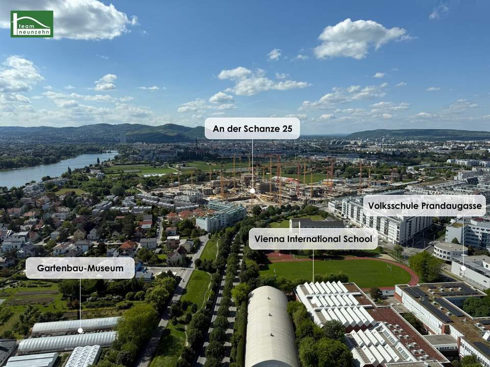 Exklusives Wohnen an der Alten Donau – Natur &amp; Luxus vereint - „An der Schanze“ – *Herbst 2026*. - WOHNTRAUM