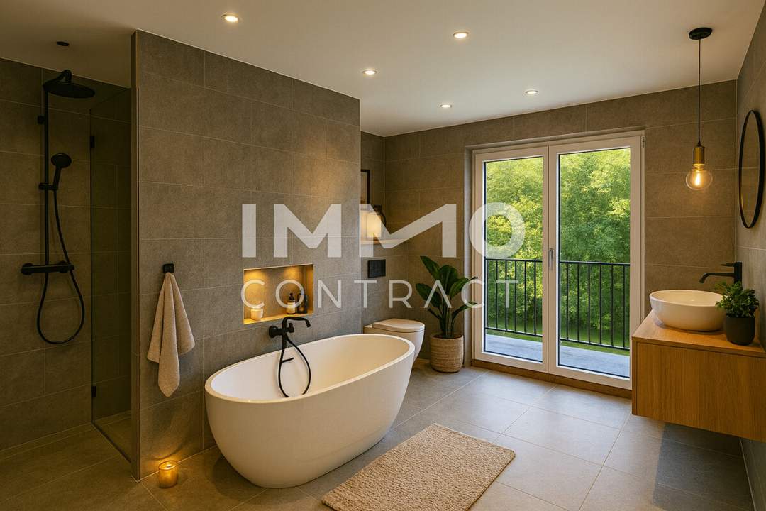 Elegante Doppelhaushälfte mit luxuriöser Ausstattung in attraktiver Lage