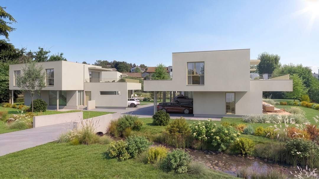 4 Gardens – Ihr neues Zuhause: 4 Zimmer & großzügige Außenflächen | provisionsfrei