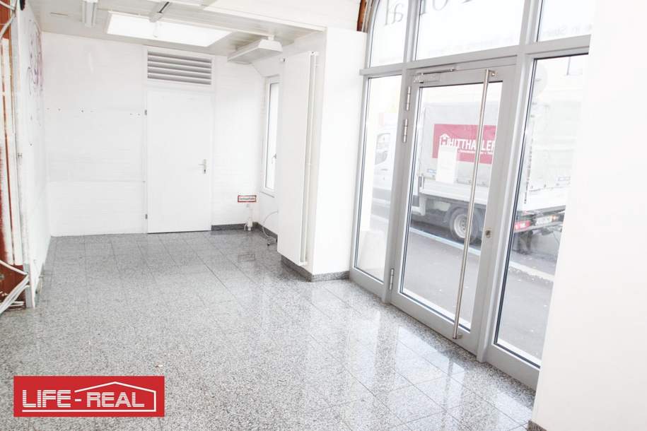 sonniges Geschäftslokal mit Auslagenfront in frequentierter Lage, Gewerbeobjekt-miete, 1.468,68,€, 4020 Linz(Stadt)