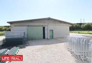 Außenlagerfläche mit Garage im Ennshafen!