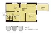 Moderne 3-Zimmer-Wohnung mit Balkon, hochwertige Ausstattung