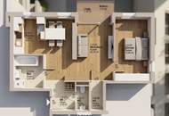 LINZ | VOLKSGARTENVIERTEL – barrierefreie Eigentumswohnung mit Küche & Balkon in TOP-LAGE!