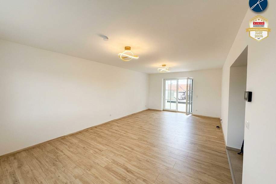 TOP sanierte Terrassenwohnung zur MIETE in verkehrsgünstiger Lage, Wohnung-miete, 1.290,00,€, 3493 Krems(Land)